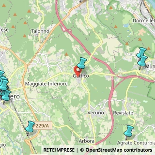 Mappa Via Dante, 28013 Gattico NO, Italia (4.0745)