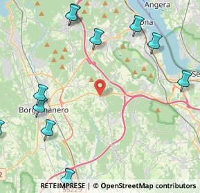 Mappa Via Dante, 28013 Gattico NO, Italia (6.495)