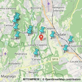 Mappa 21050 Lonate Ceppino VA, Italia (2.38385)