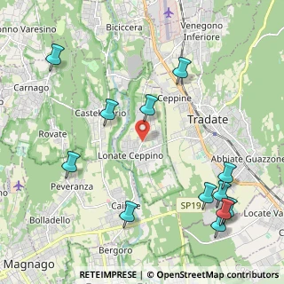 Mappa 21050 Lonate Ceppino VA, Italia (2.64417)
