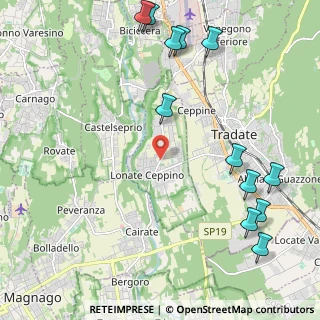 Mappa 21050 Lonate Ceppino VA, Italia (2.80583)
