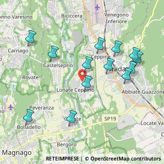 Mappa 21050 Lonate Ceppino VA, Italia (2.14231)