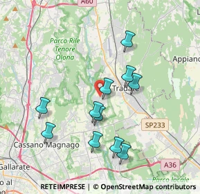 Mappa 21050 Lonate Ceppino VA, Italia (3.49091)