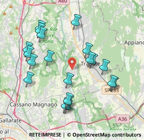 Mappa 21050 Lonate Ceppino VA, Italia (3.9905)
