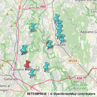 Mappa 21050 Lonate Ceppino VA, Italia (3.81167)