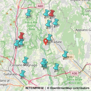 Mappa 21050 Lonate Ceppino VA, Italia (4.726)