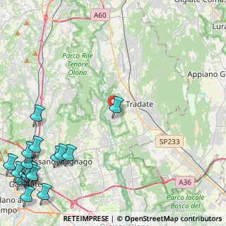 Mappa 21050 Lonate Ceppino VA, Italia (7.61474)