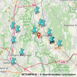 Mappa 21050 Lonate Ceppino VA, Italia (4.21429)