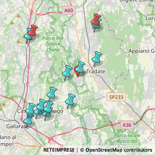 Mappa 21050 Lonate Ceppino VA, Italia (4.982)