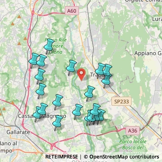 Mappa 21050 Lonate Ceppino VA, Italia (4.251)