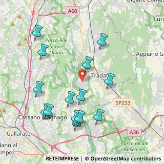 Mappa 21050 Lonate Ceppino VA, Italia (4.29214)