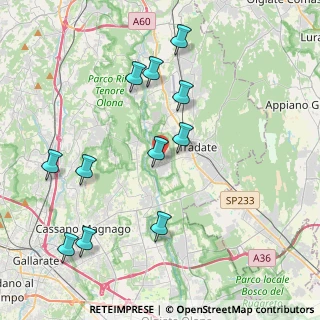 Mappa 21050 Lonate Ceppino VA, Italia (4.28273)