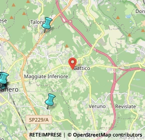 Mappa Via Don Brustia, 28013 Gattico NO, Italia (3.86929)