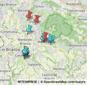 Mappa Via Conciliazione, 23873 Missaglia LC, Italia (1.495)