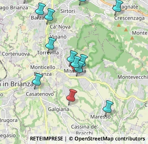 Mappa Piazza Libertà, 23873 Missaglia LC, Italia (2.08)