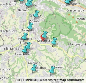 Mappa Via Conciliazione, 23873 Missaglia LC, Italia (2.77722)