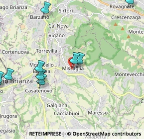 Mappa Via Conciliazione, 23873 Missaglia LC, Italia (2.79)
