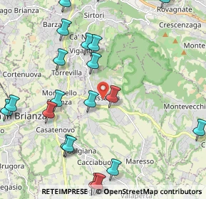 Mappa Via Conciliazione, 23873 Missaglia LC, Italia (2.636)