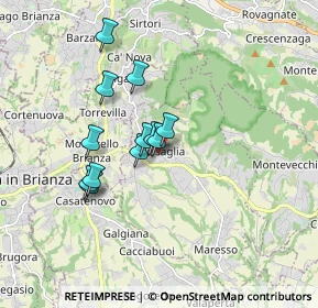 Mappa Via Conciliazione, 23873 Missaglia LC, Italia (1.33583)