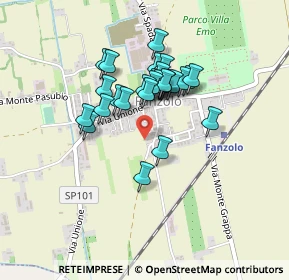 Mappa Via Boscalto, 31050 Vedelago TV, Italia (0.33929)