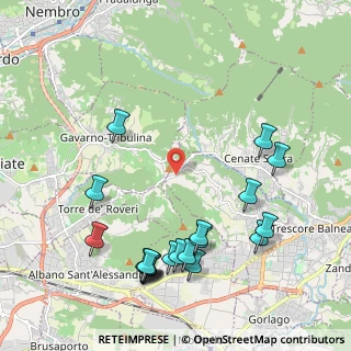 Mappa Via Serbello, 24069 Cenate sotto BG, Italia (2.4515)