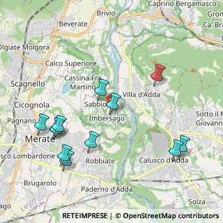 Mappa Via Cesare Cantù, 23898 Imbersago LC, Italia (2.23833)