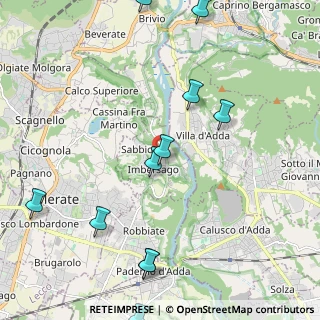 Mappa Via Cesare Cantù, 23898 Imbersago LC, Italia (2.67)