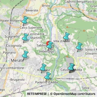 Mappa Via Cesare Cantù, 23898 Imbersago LC, Italia (2.34364)