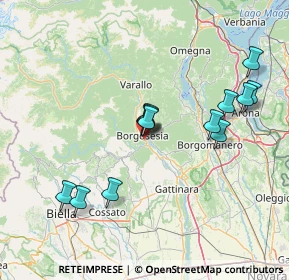 Mappa Via Cesare Battisti, 13011 Borgosesia VC, Italia (13.95077)
