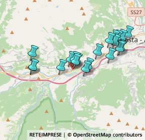 Mappa Rue C. Gex, 11010 Saint-pierre AO, Italia (3.3635)