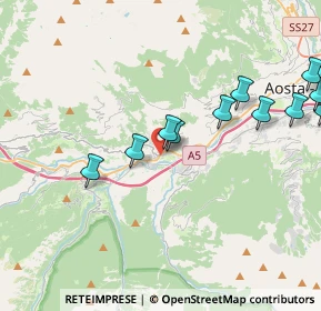 Mappa Rue C. Gex, 11010 Saint-pierre AO, Italia (5.18286)