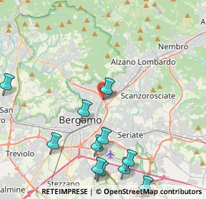 Mappa Via Molino Baertsch, 24124 Bergamo BG, Italia (5.10727)