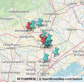 Mappa Via Divisione Folgore, 31050 Ponzano Veneto TV, Italia (8.26636)