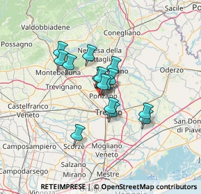 Mappa Via Divisione Folgore, 31050 Ponzano Veneto TV, Italia (9.04067)