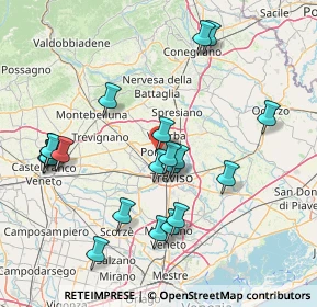 Mappa Via Divisione Folgore, 31050 Ponzano Veneto TV, Italia (15.909)