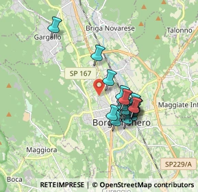 Mappa CAP, 28021 Borgomanero NO, Italia (1.37526)