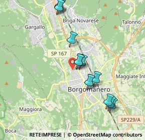 Mappa CAP, 28021 Borgomanero NO, Italia (1.85308)