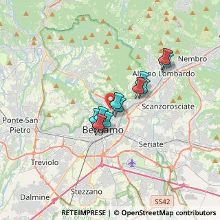 Mappa Via del Lazzaretto, 24121 Bergamo BG, Italia (2.37167)
