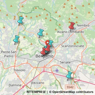 Mappa Via del Lazzaretto, 24121 Bergamo BG, Italia (3.15727)