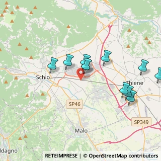 Mappa Localita' Pozzo, 36015 Schio VI, Italia (3.73091)