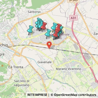 Mappa Localita' Pozzo, 36015 Schio VI, Italia (1.53375)