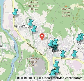 Mappa Via Montecucco, 24030 Villa d'Adda BG, Italia (1.2795)