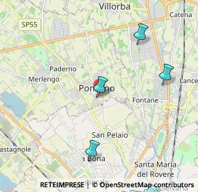 Mappa Via P. Biasini, 31050 Ponzano Veneto TV, Italia (4.205)