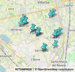Mappa Via P. Biasini, 31050 Ponzano Veneto TV, Italia (1.49)