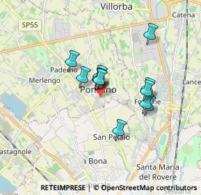 Mappa Via P. Biasini, 31050 Ponzano Veneto TV, Italia (1.26667)