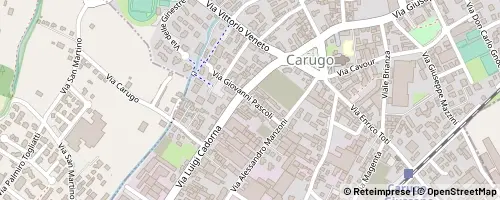 Mappa Carugo