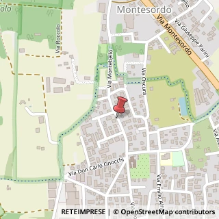 Mappa Via montebello 22, 22072 Cermenate, Como (Lombardia)