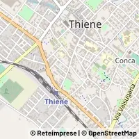 Mapa Thiene
