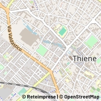 Mapa Thiene