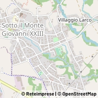 지도 Sotto il Monte Giovanni XXIII